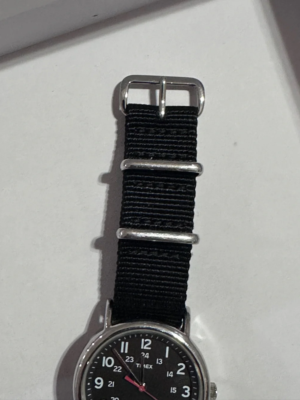 Timex Weekender “Black” with Nylon NATO Strap
